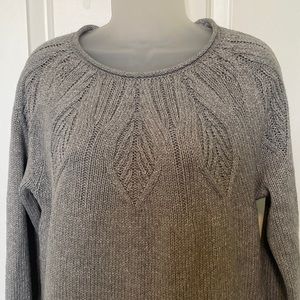 Chap’s Grey With Silver Shimmer Sweater